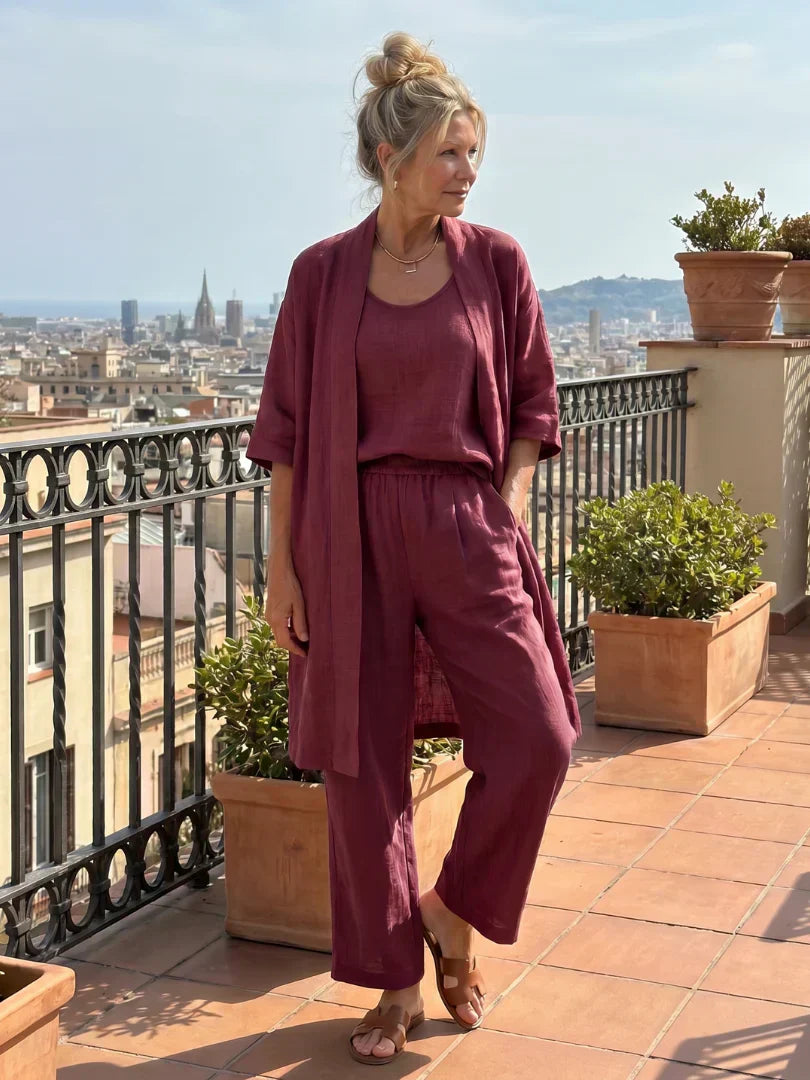 Elena | 3-Piece Relaxed Lounge Set