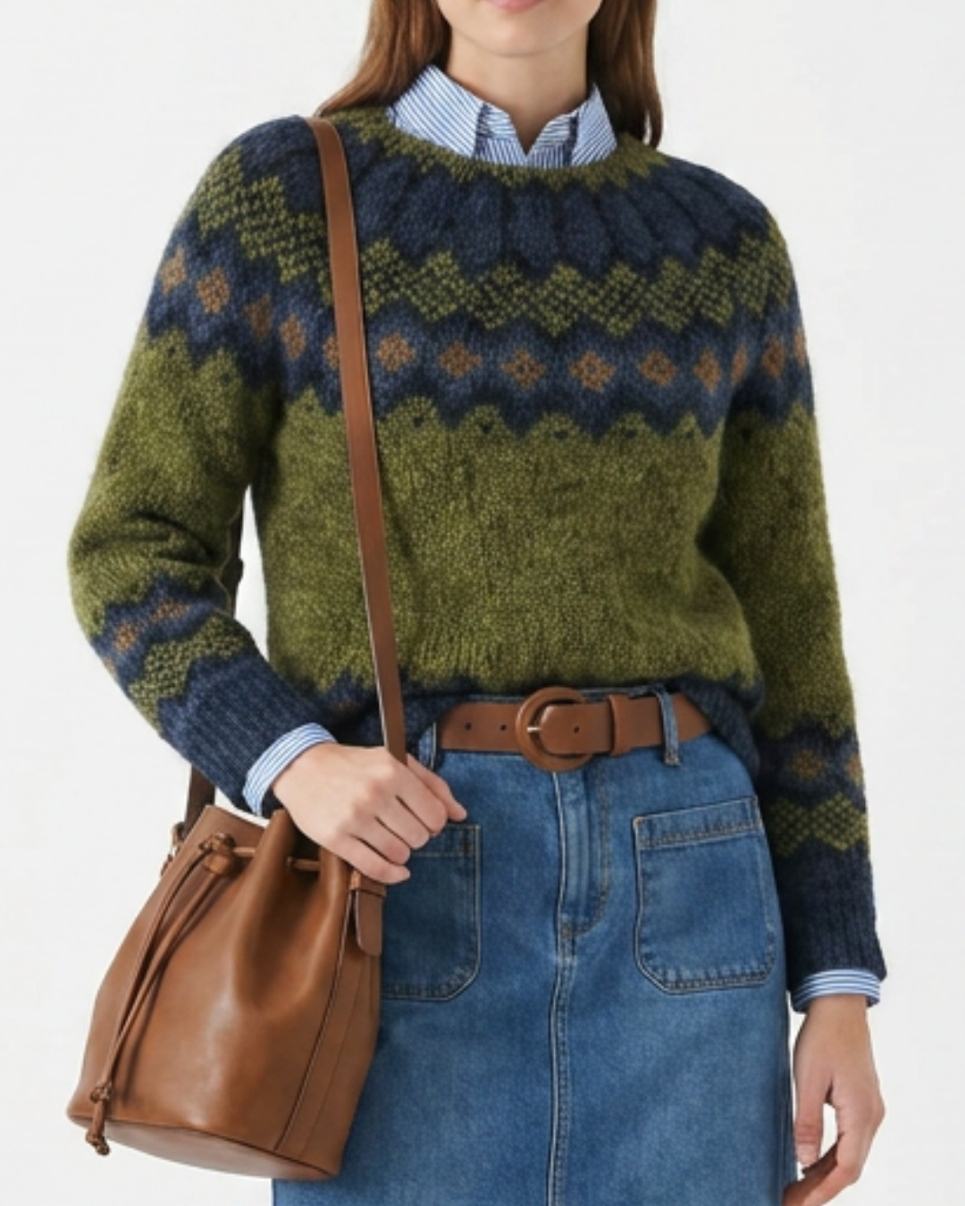 Jessica™ | Heritage Nordic Knit Sweater