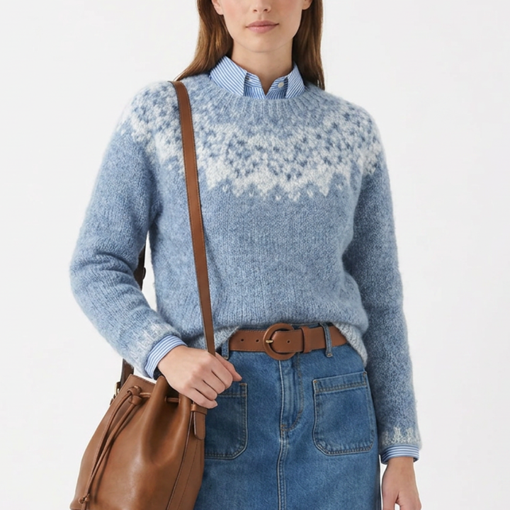 Sarah™ | Heritage Nordic Knit Sweater