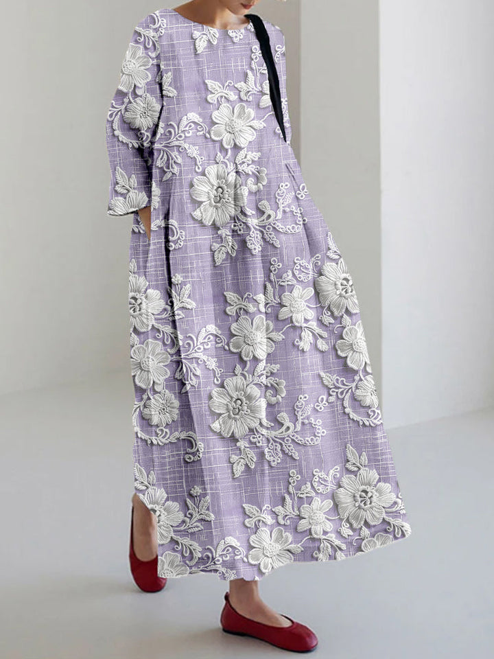 Avery™ Graceful Printed Dress
