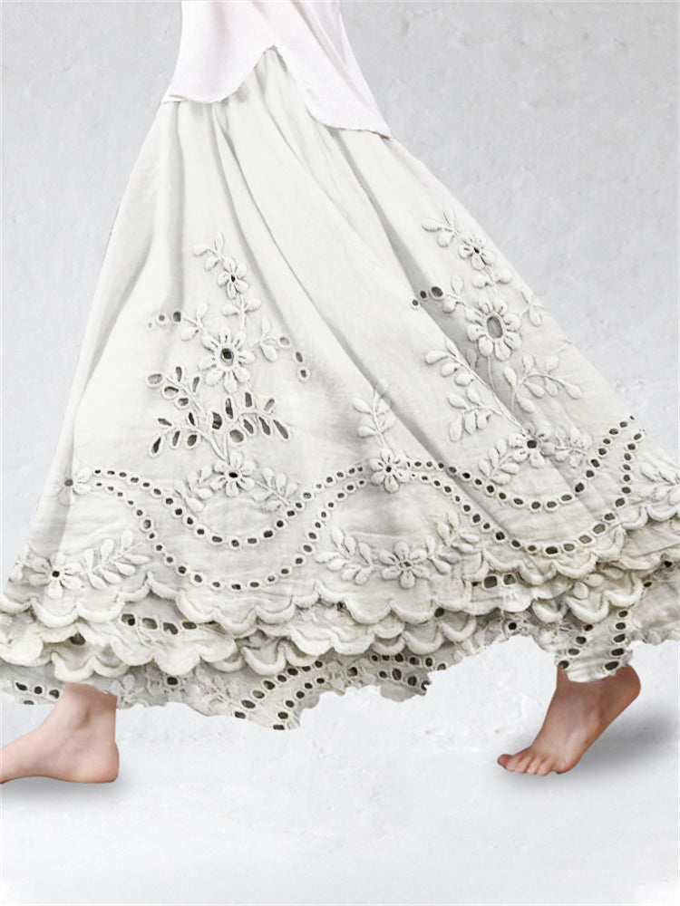 Ellie™ Boho Printed Skirt
