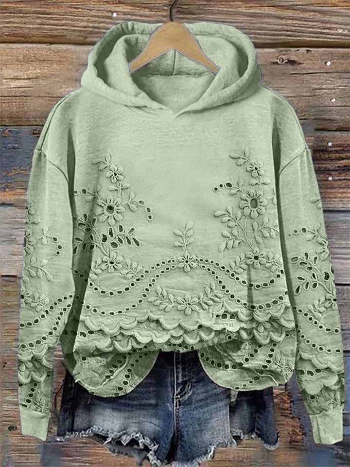 Emily™ Vintage Printed Hoodie