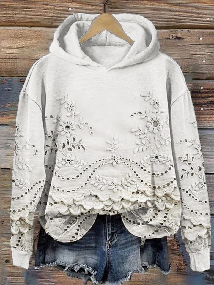Emily™ Vintage Printed Hoodie