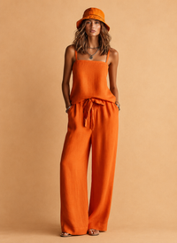 Valencia | Linen Two-Piece Set