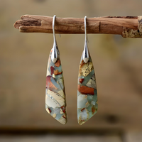 Laurel™ Vintage Nature Stone Earrings