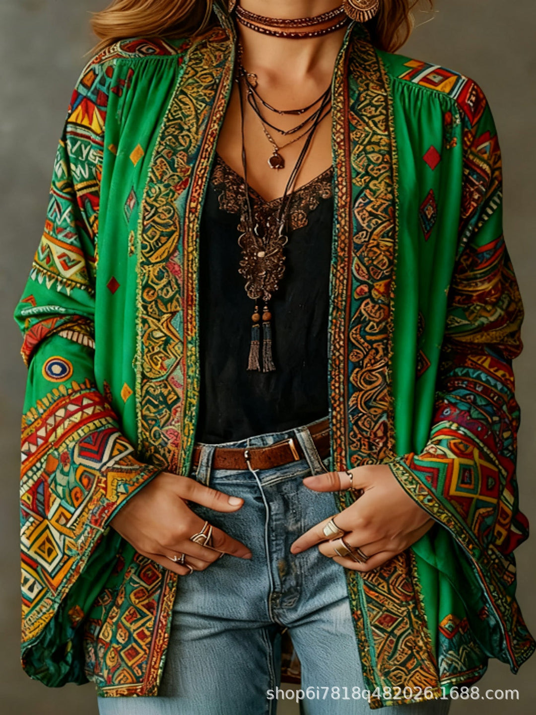 Valentina | Bohemian Velvet Jacket