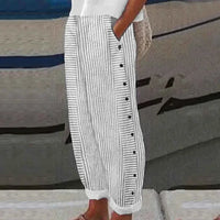 Chloe™ Seabreeze Stripe Button Trousers