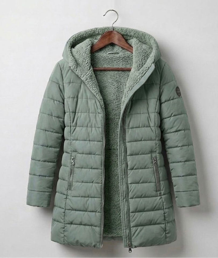 Olivia™ | Quilted A-Line Winter Coat