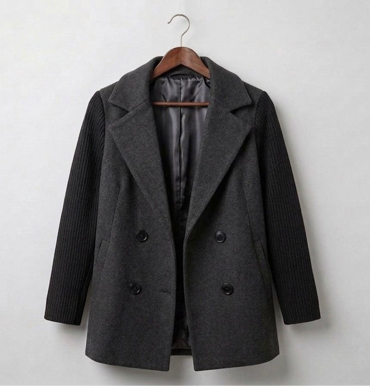 Sasha™ | Ribbed Blazer Coat