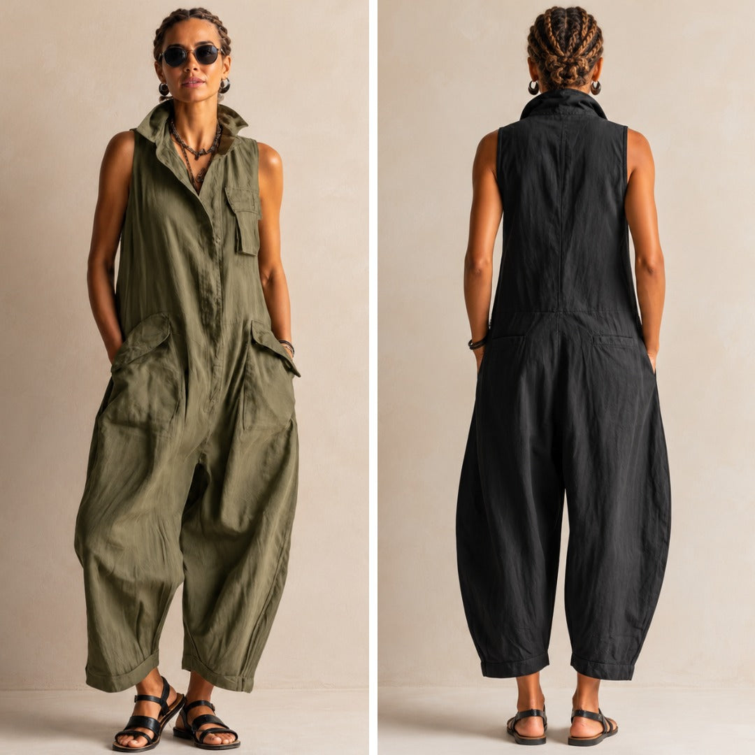 Sloane | Relaxed Utility Jumpsuit