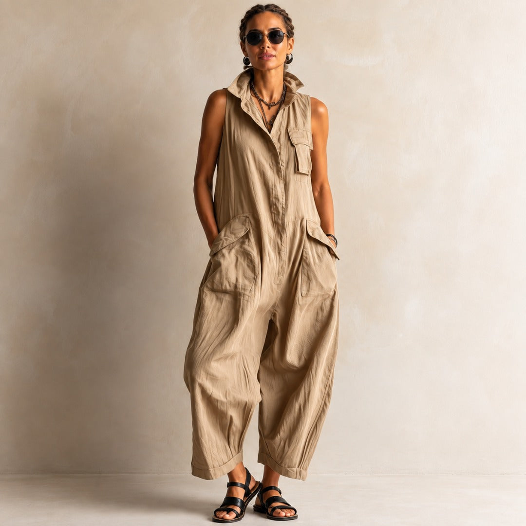 Sloane | Relaxed Utility Jumpsuit