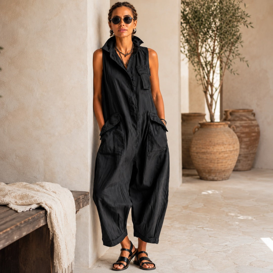 Sloane | Relaxed Utility Jumpsuit