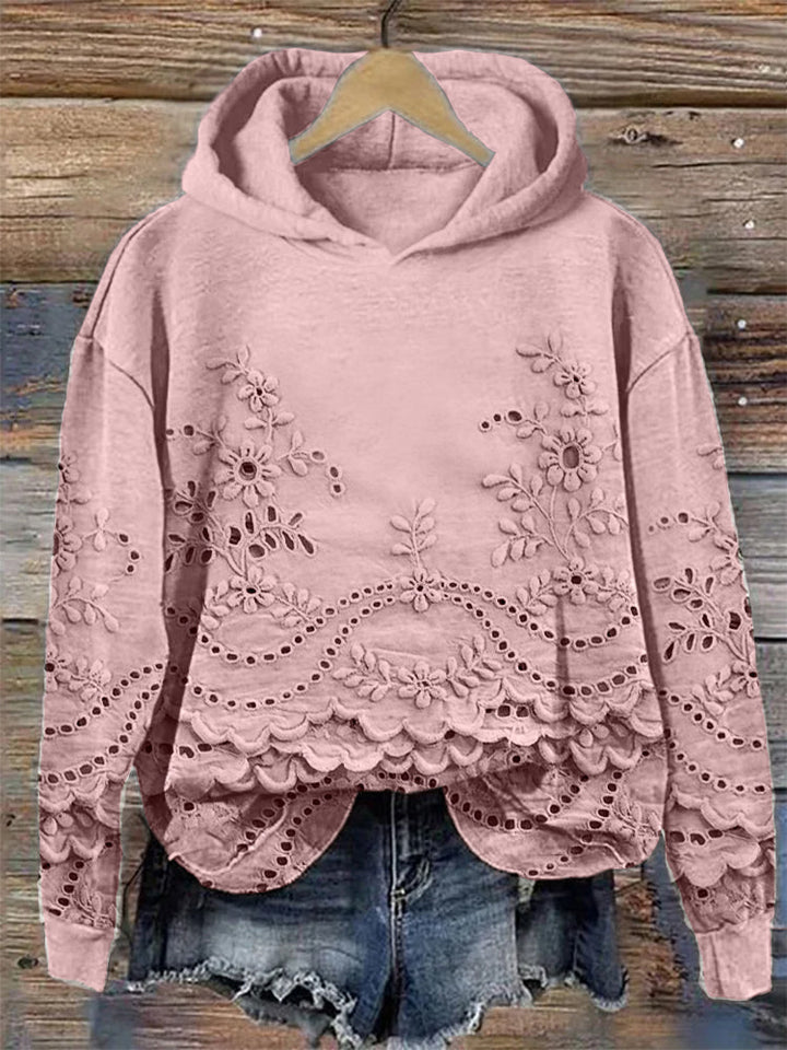 Emily™ Vintage Printed Hoodie