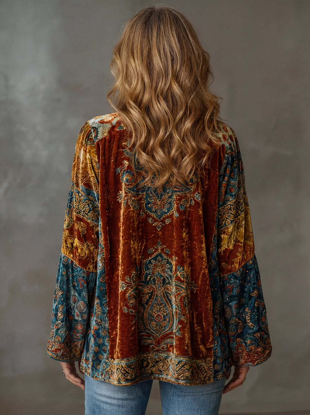 Valentina | Bohemian Velvet Jacket