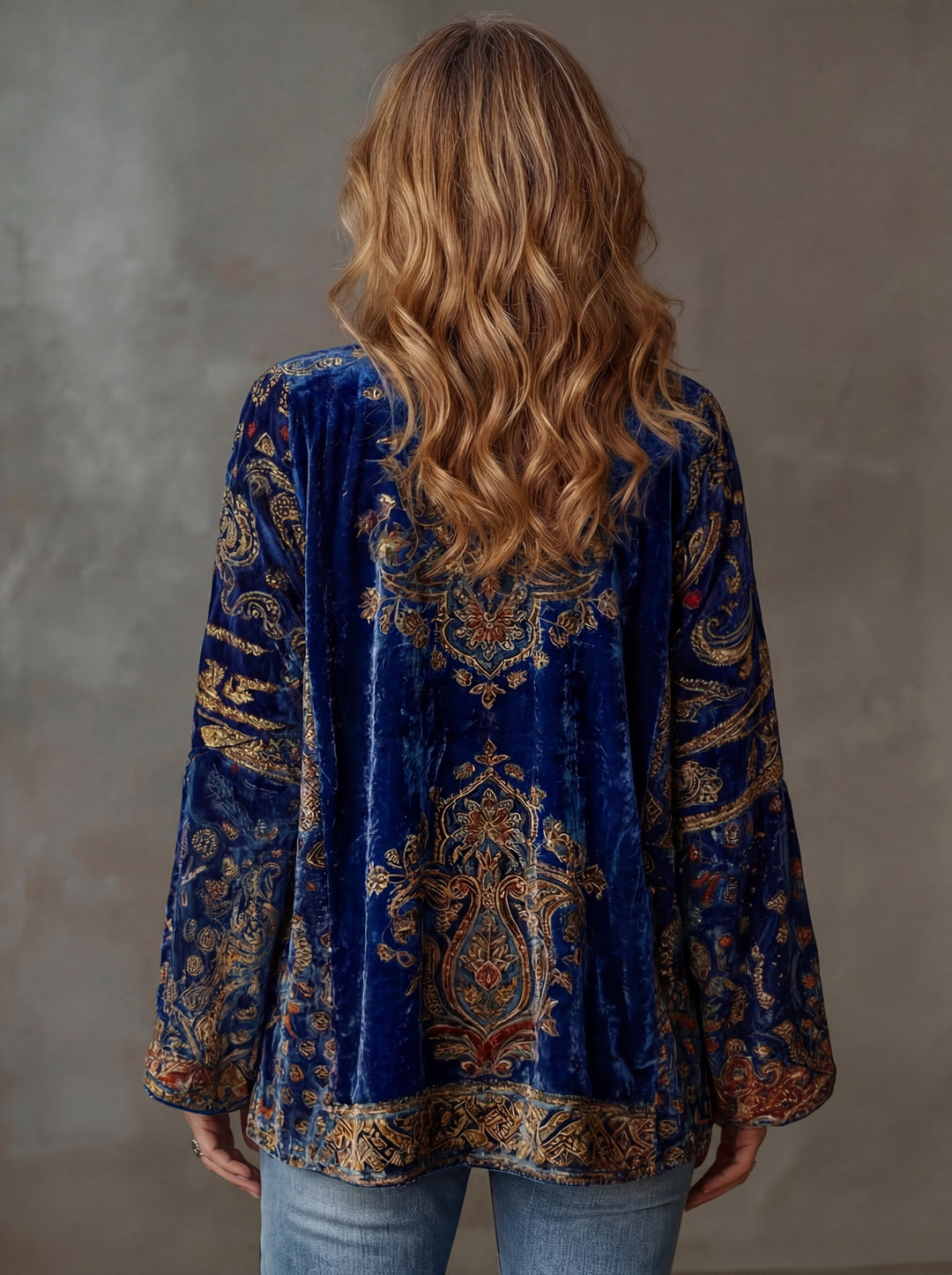 Valentina | Bohemian Velvet Jacket