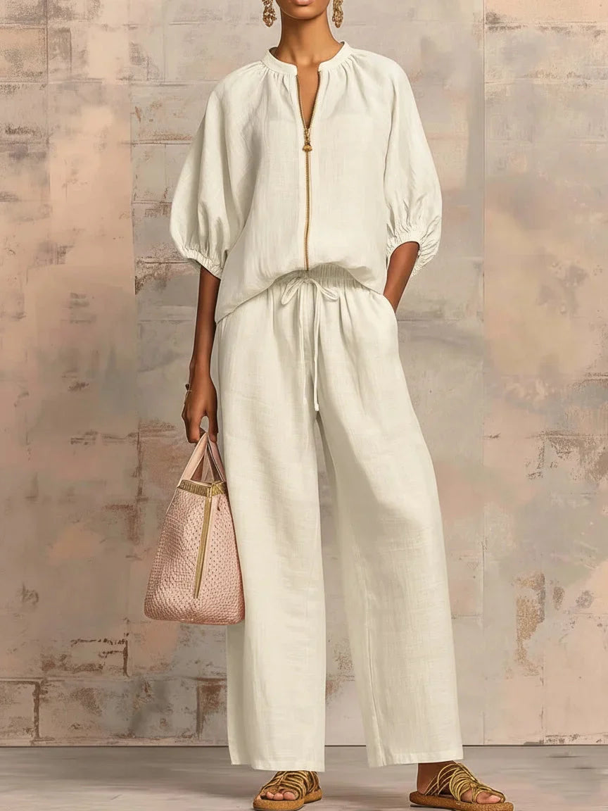 Amélie | Effortless Zip Two-Piece Set