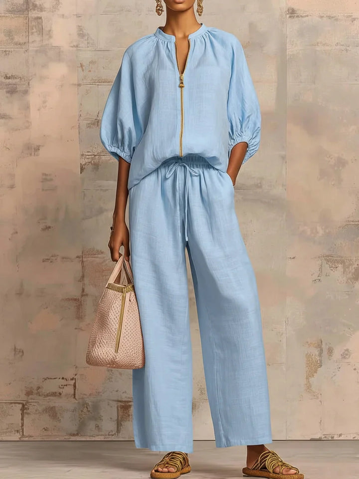 Amélie | Effortless Zip Two-Piece Set