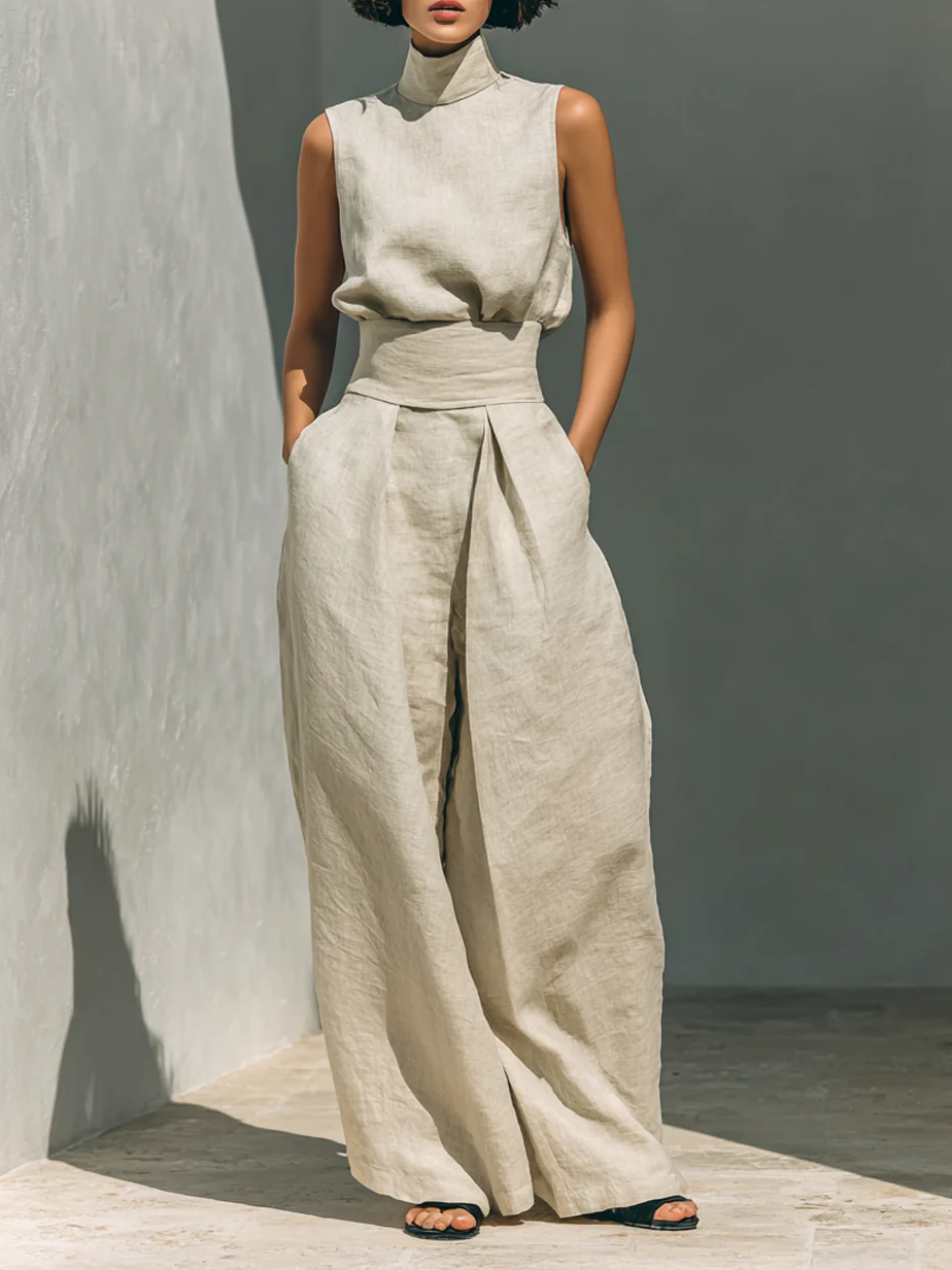 Ariana | Elegant Wide-Leg Set