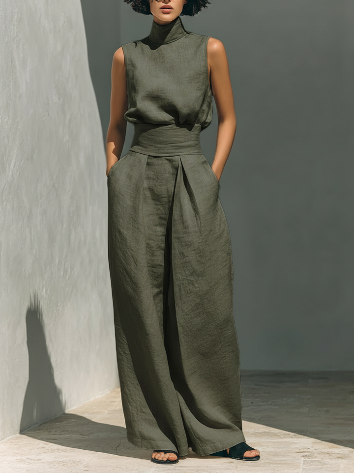 Ariana | Elegant Wide-Leg Set